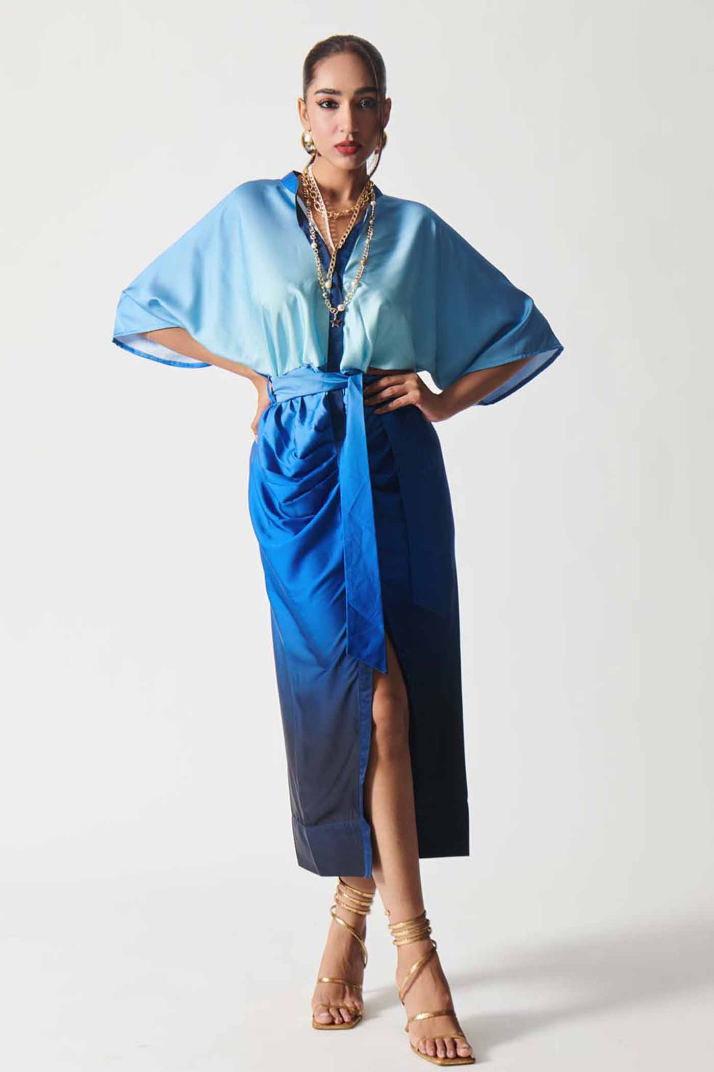 Sunset Glow Ombre Dress