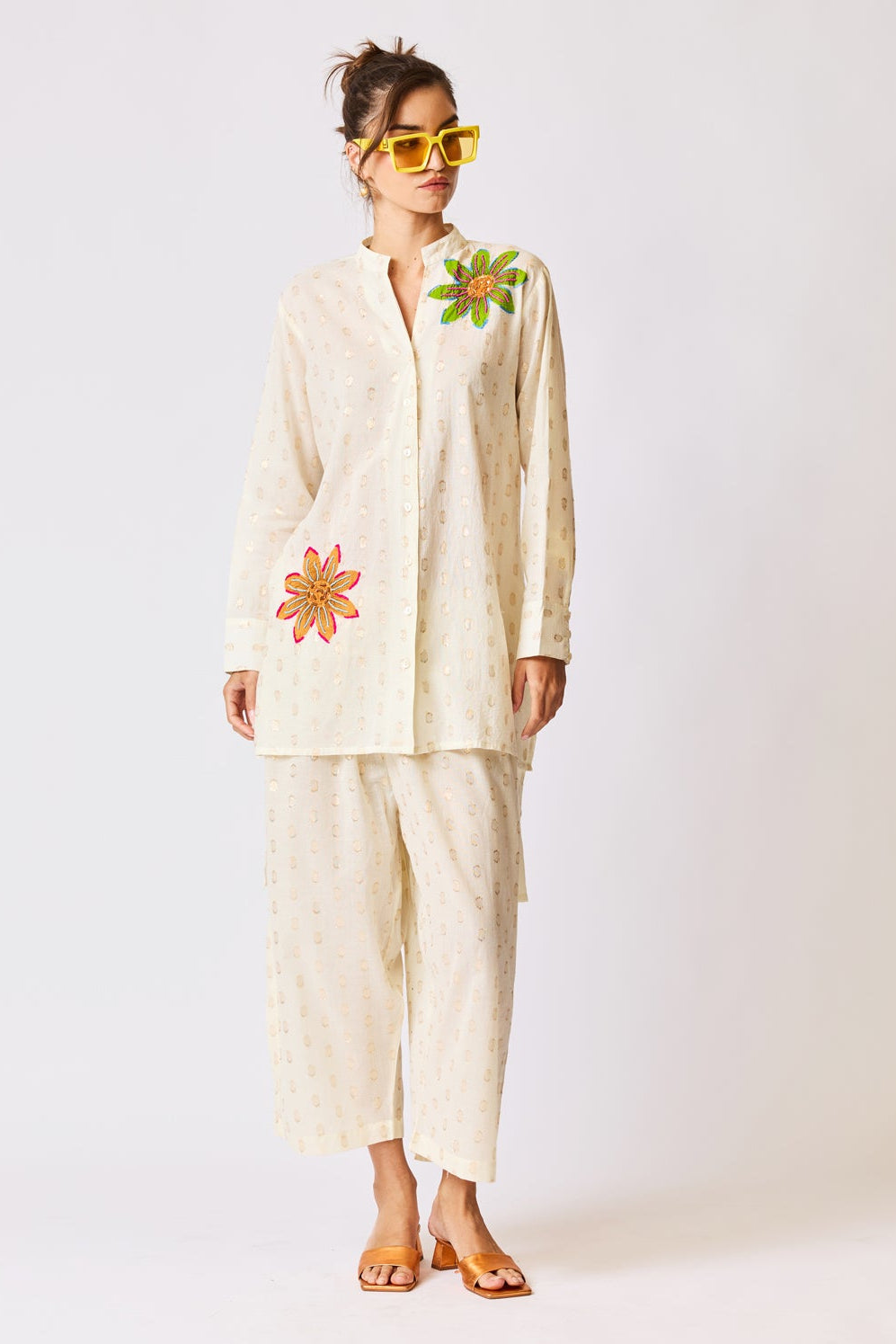 Ivory Bloom Co-ord Set