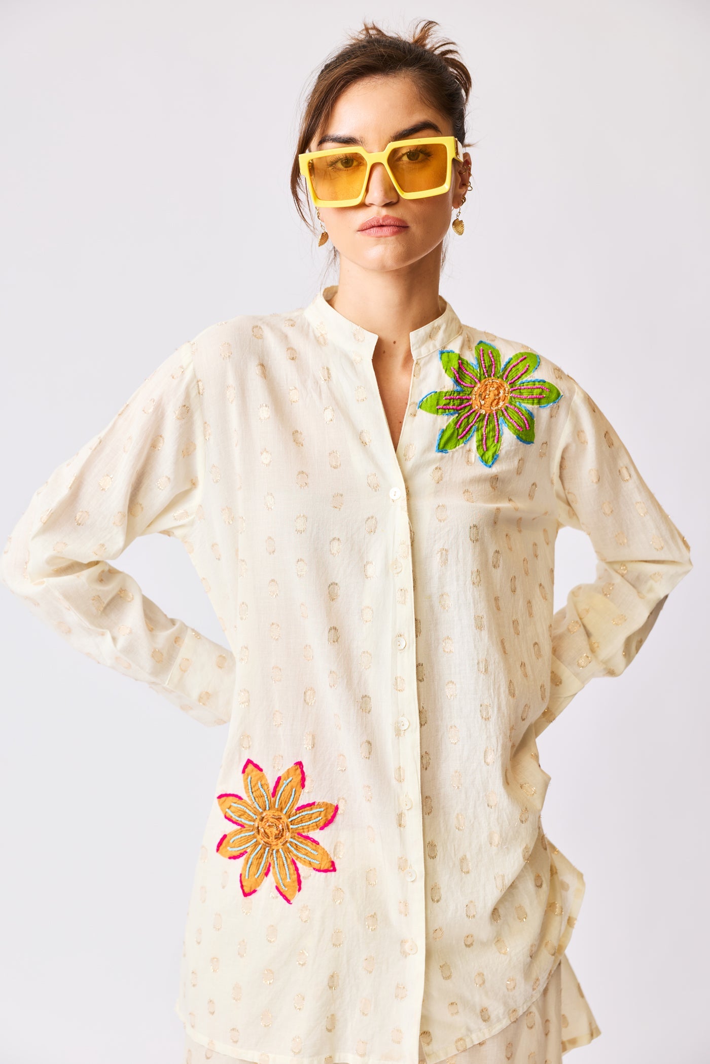 Ivory Bloom Co-ord Set