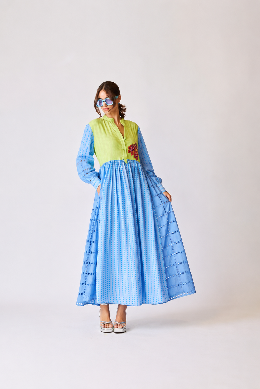 Color-Block Prairie Maxi
