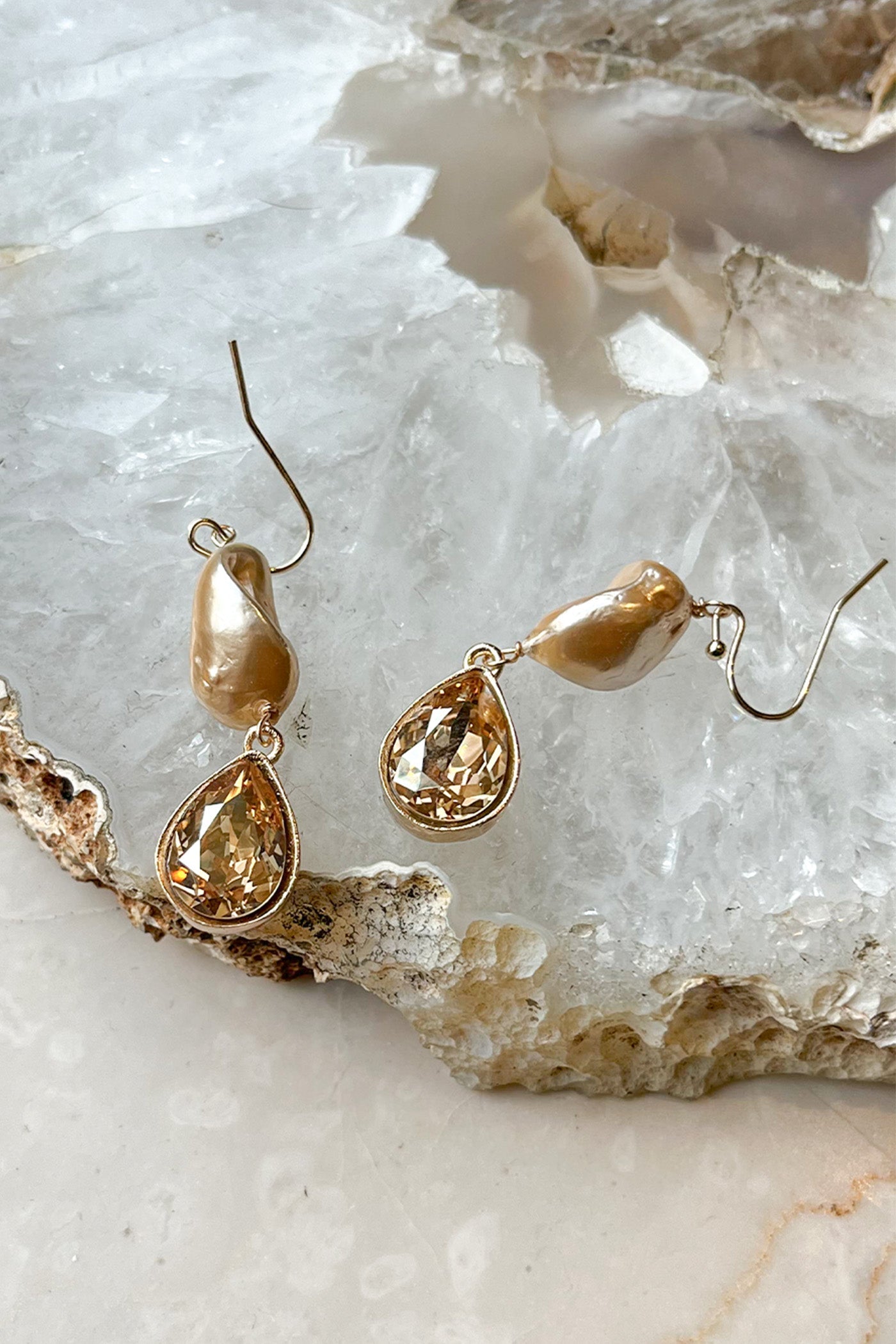 Swarovski Baroque Pearl Earrings