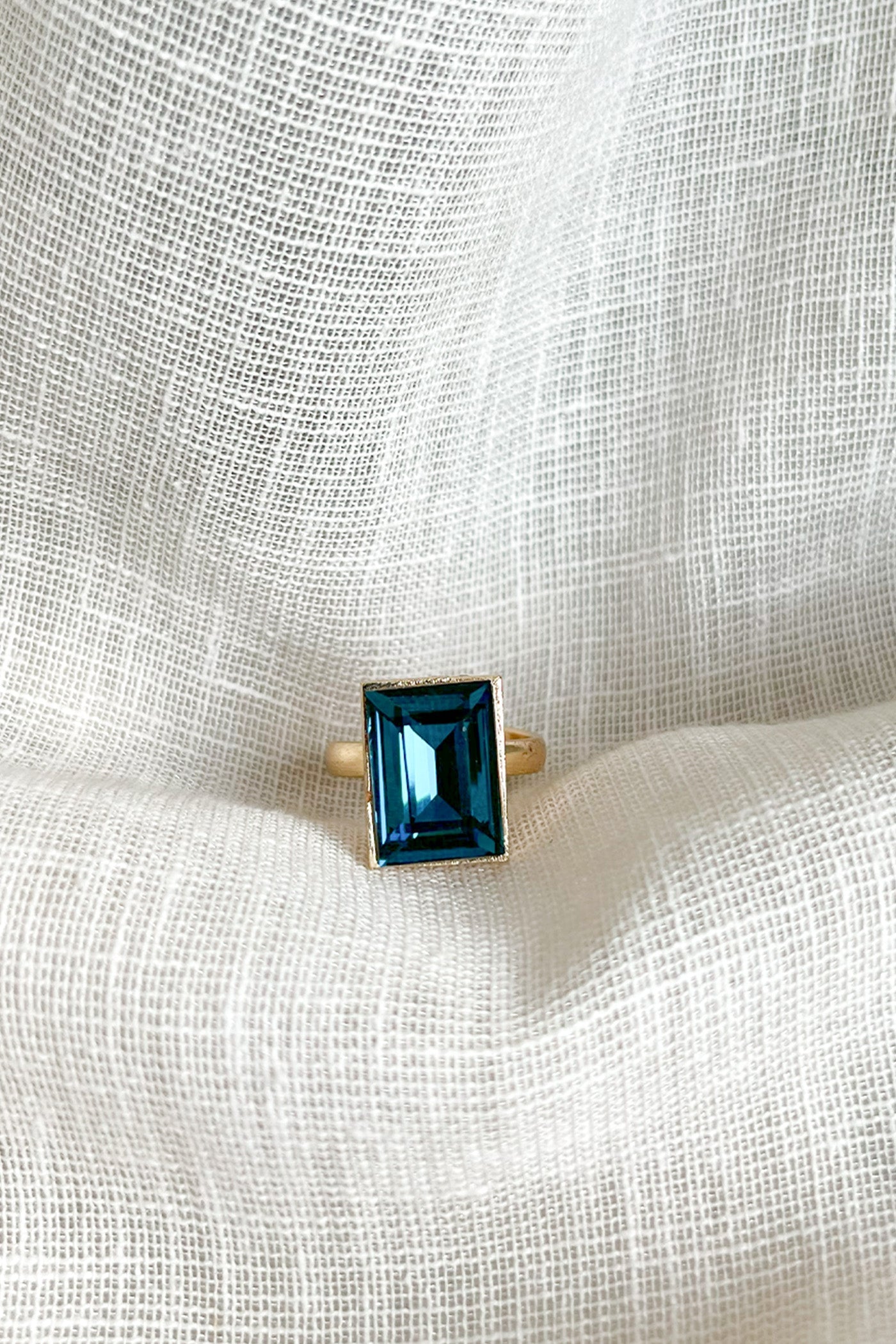 Midnight Blue Glamour Ring