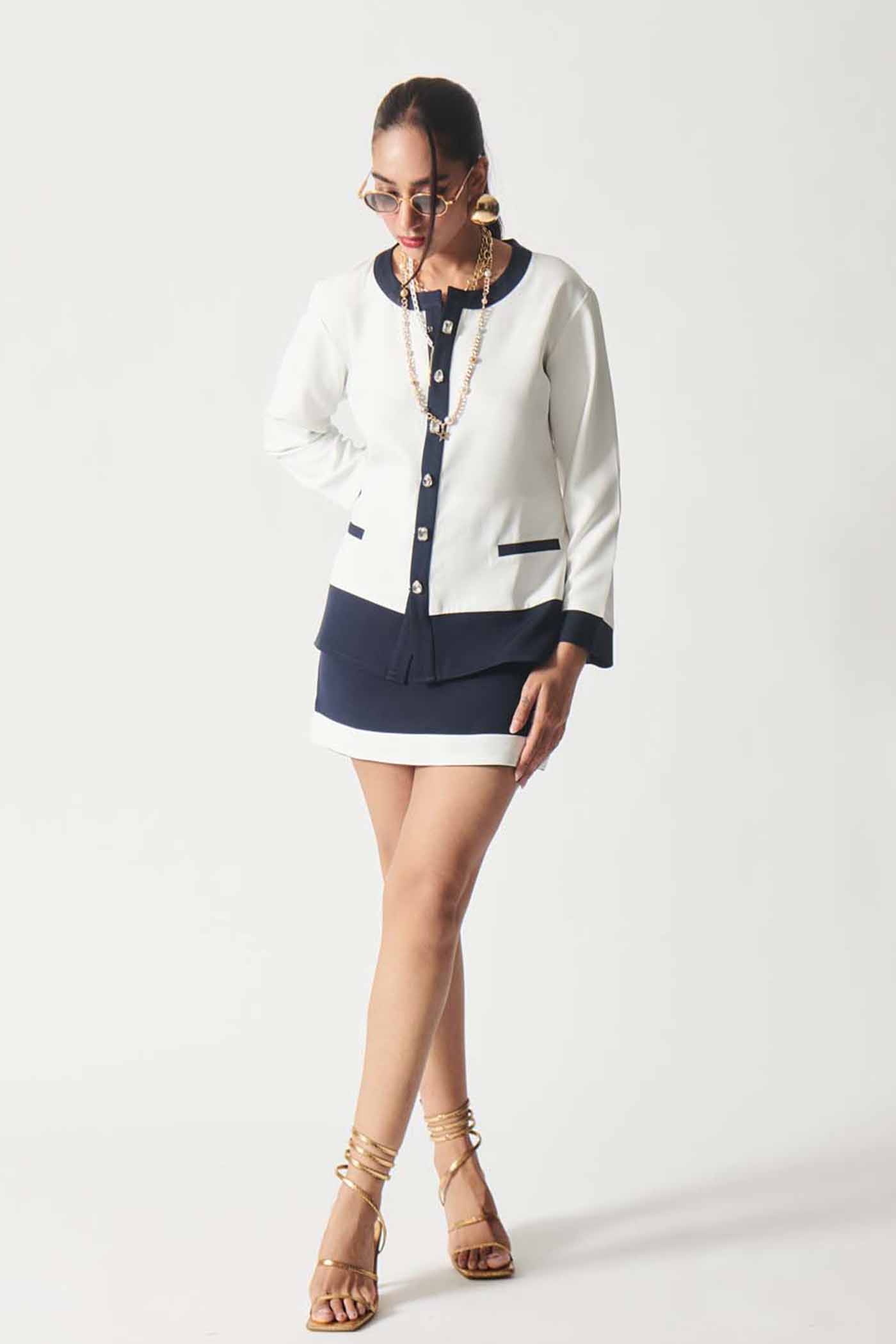 Anisha Sethi In timelesss  mini coord set