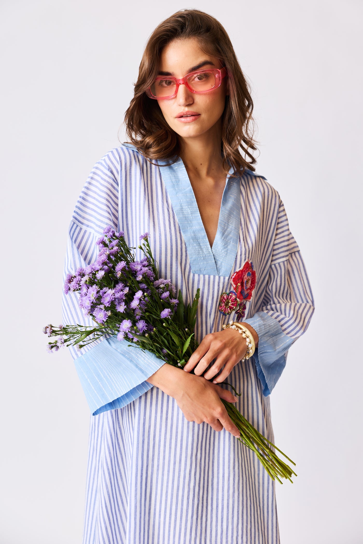 Santorini Stripe Dress