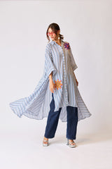 Floral Appliqué Tunic